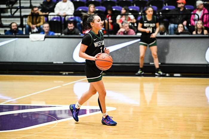 South Medford West Salem 6A Oregon girls basketball quarterfinal Naji Saker -67